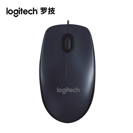 罗技（Logitech）M90有线鼠标台式机笔记本电脑家用办公游戏