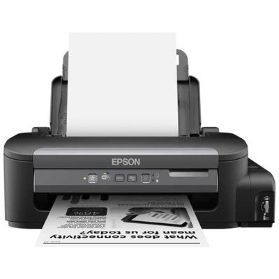 爱普生（EPSON） M105 黑白无线打印机 墨仓式A4无线家用办公打不干胶需纸张吸墨 官方标配（标配自带T8591黑色颜料墨水一支） 标配