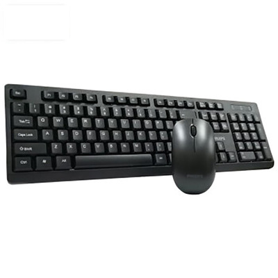 飞利浦（PHILIPS ）C354无线键盘鼠标套装家用办公新品2.4G台式笔记本电脑通用6354