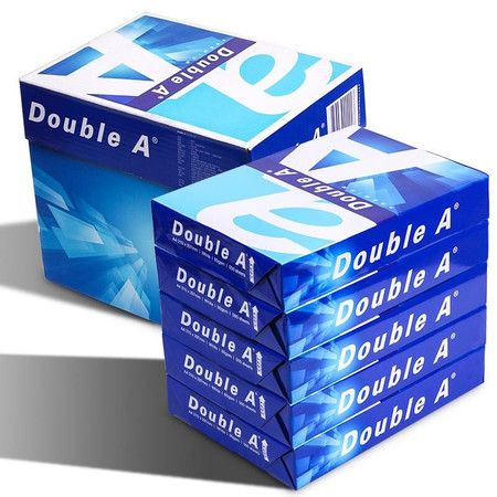 Double A a4/A3纸 达伯埃 双A打印纸70g/80克复印纸500张A4A3办公用品打印纸整箱（2500张） 70g/80克 A4 500张/包 5包/箱