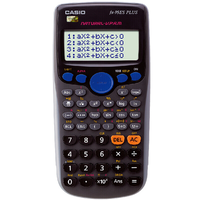 卡西欧fx-95es plus经济师会计师考试函数学生计算器会计师考试适用