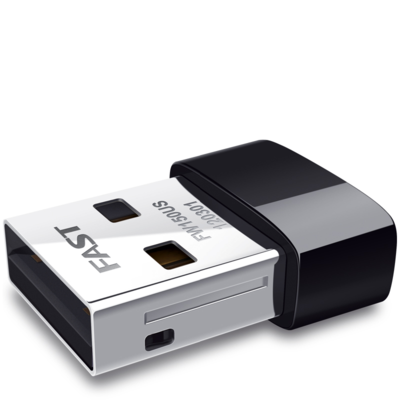 迅捷 FW150US电脑迷你USB无线网卡 台式机笔记本随身wifi接收器 通用网络接收器  驱动版